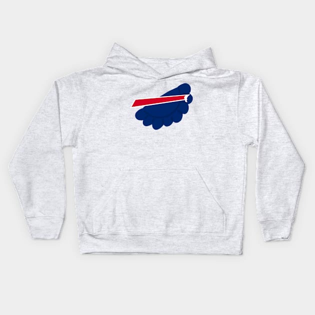 Bills Pierogi Kids Hoodie by The Letters mdn